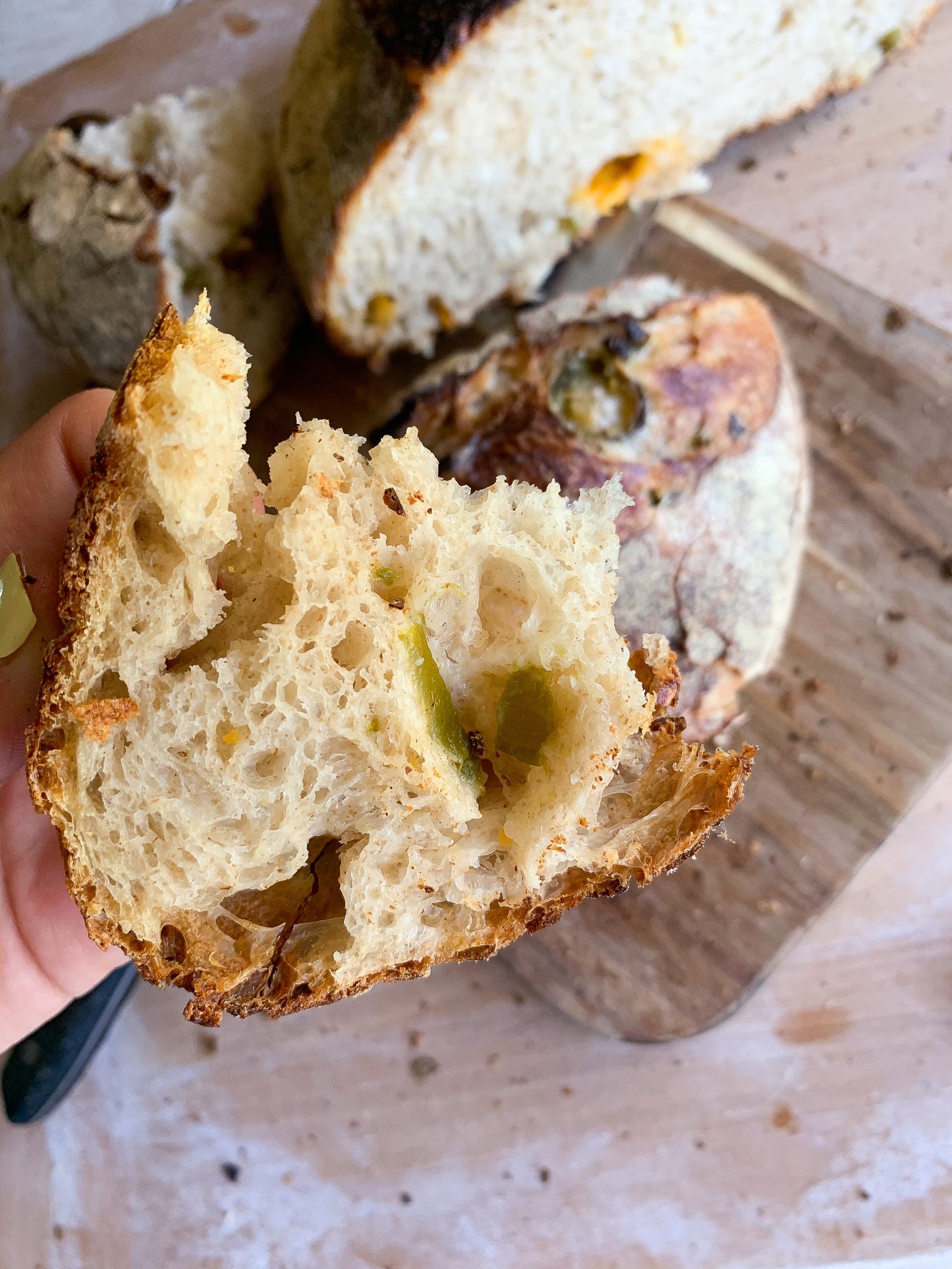 Jalapeño Cheddar Soudough (Thursday Pick-up)