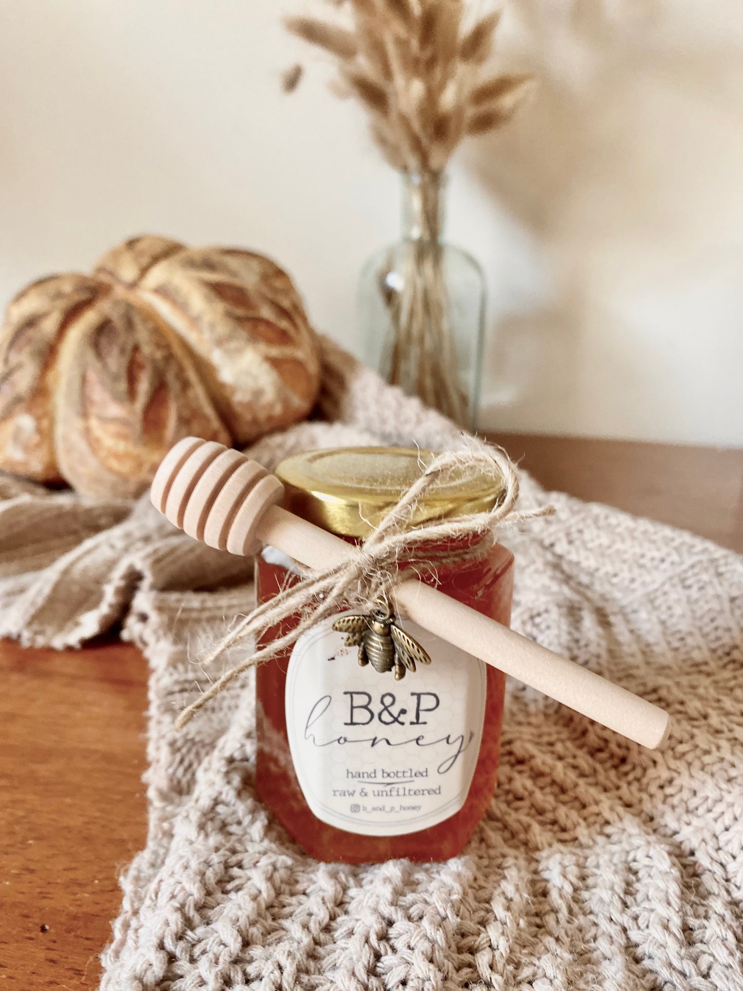 B&P Honey + Pumpkin Shaped Sourdough Loaf